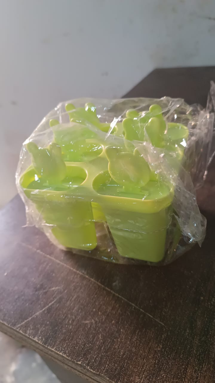 Plastic 6 Grid / Compartment sicle Ice Cream Mold (1 Pc) Plastic 6 Grid / Compartment sicle Ice Cream Mold (1 Pc)